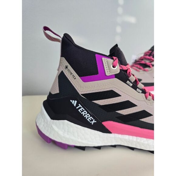 Adidas Terrex Free Hiker 2 GTX BOOST Wonder Beige Pink Women’s 8.5 NWT No Box - Picture 2 of 8